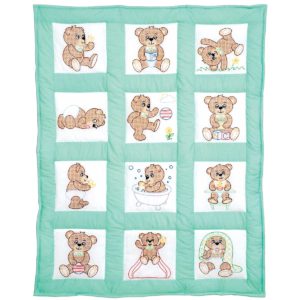 Teddy Bears Nursery Quilt Blocks sku 300892