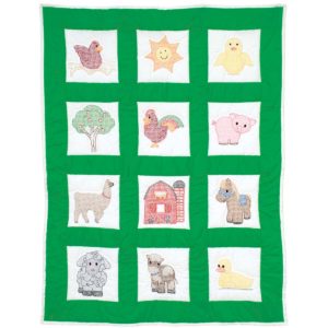 Farm nursery quilt blocks