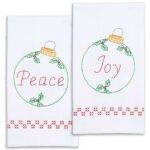 Peace & Joy Decorative Hand Towels