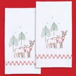 Reindeer Decorative Hand Towels
