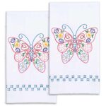 Butterfly Decorative Hand Towels