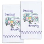 Groovy Bus Decorative Hand Towels