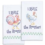Rule the Rooster Decorative Hand Towels