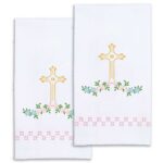 Cross Decorative Hand Towels