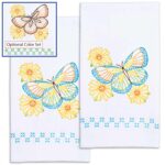 Butterfly Decorative Hand Towels
