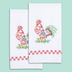 Rooster Decorative Hand Towels