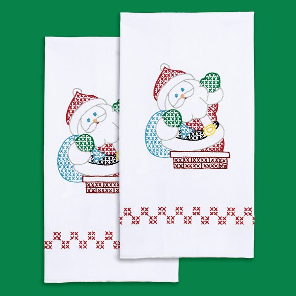 product id 320646 Santa hand towels