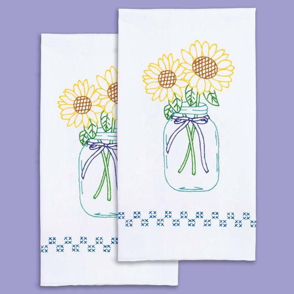 Sunflowers Hand Towels