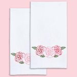 *** Rose Garden Decorative Hand Towels