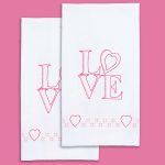 Love Decorative Hand Towels