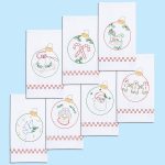 Christmas Ornaments Hand Towel Set