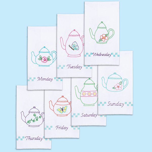 product ir 340687 Teapots of the Week Hand Towel Set