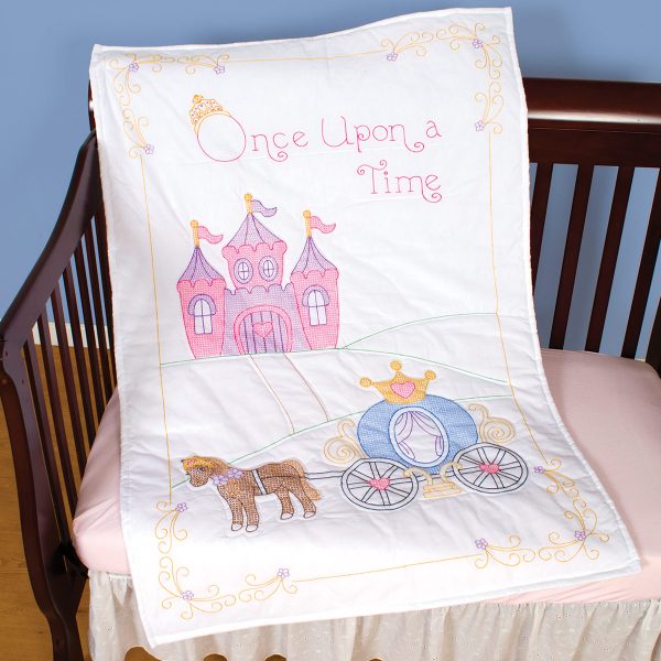 Princess Crib Quilt Top