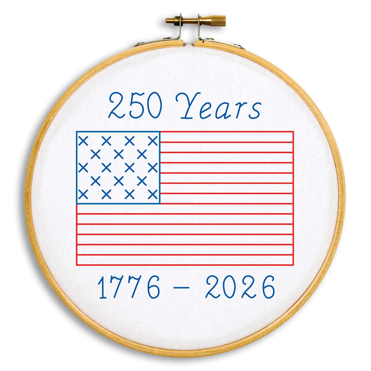 250 Years Hoop kit