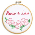 *** Peace & Love Hoop Kit