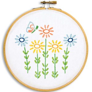 Field of Flowers Hoop Kit