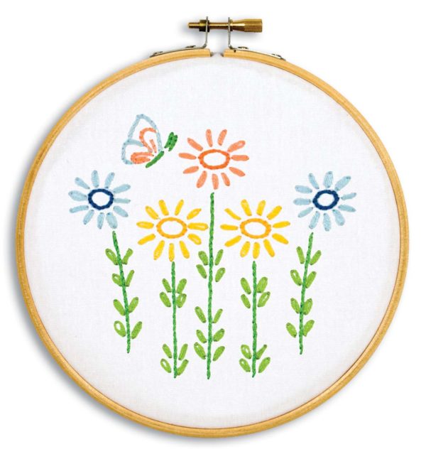 Field of Flowers Hoop Kit