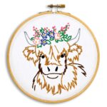 Highland Cow Hoop Kit
