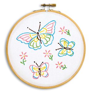 Fluttering Butterflies Hoop Kit