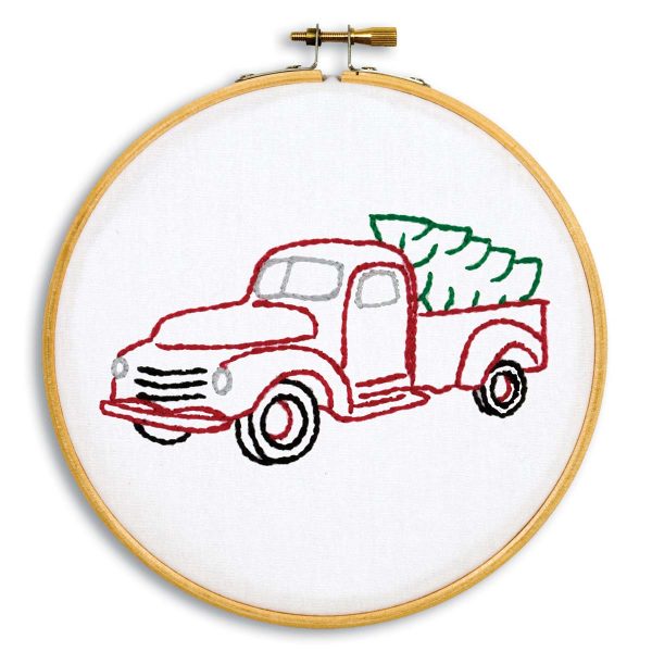 Christmas Truck Hoop Kit