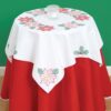 *Poinsettias Table Topper