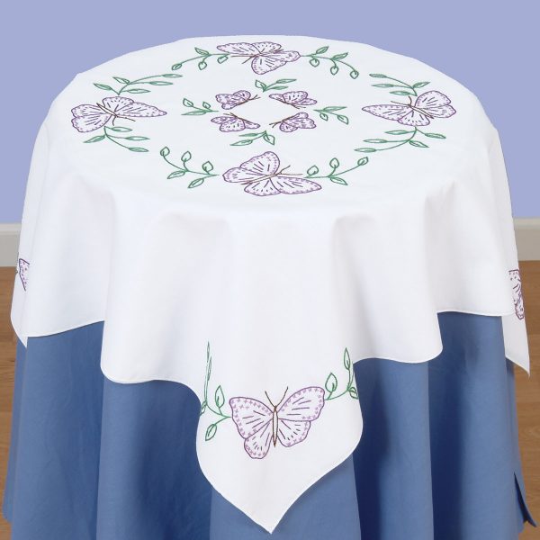 butterflies table topper