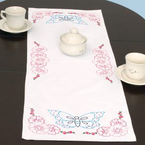 product is 560591 butterfly table runner