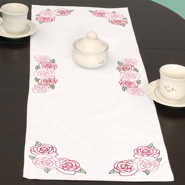 Rose Garden Table Runner