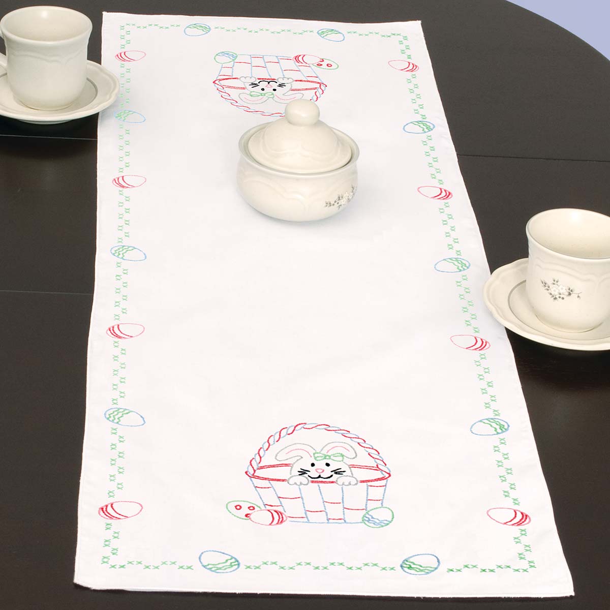 Easter Table Runner - Jack Dempsey Needle Art