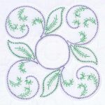 Swirls 18″ Quilt Blocks