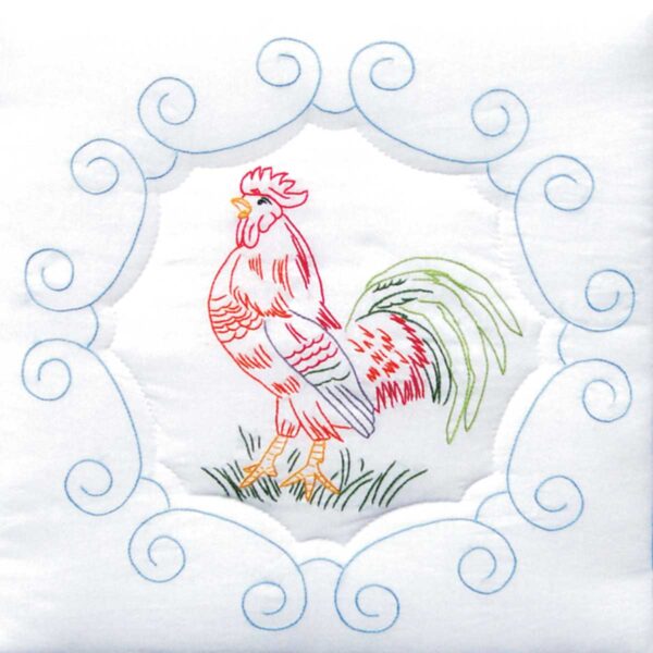 Rooster 18″ Quilt Blocks