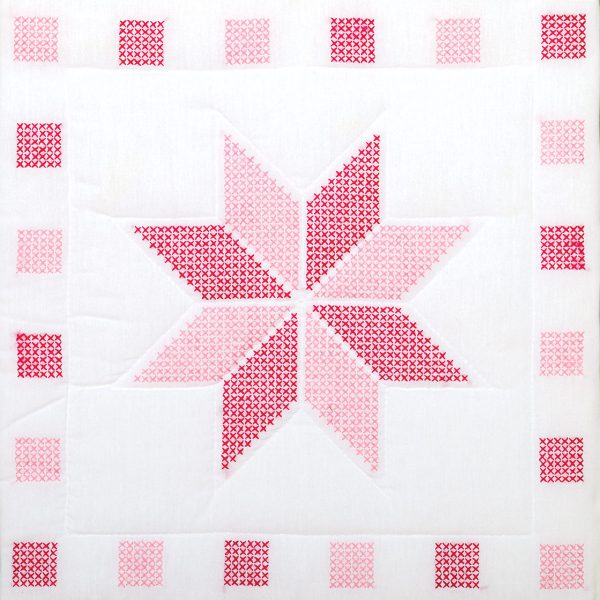 product id 732315 cross stitch star quily block