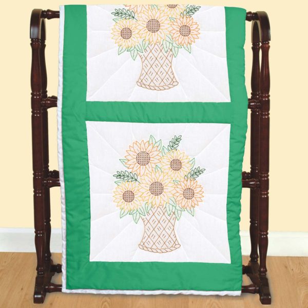 Basket of Sunflowers quilt blocks