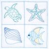 Beach 18″ Quilt Blocks