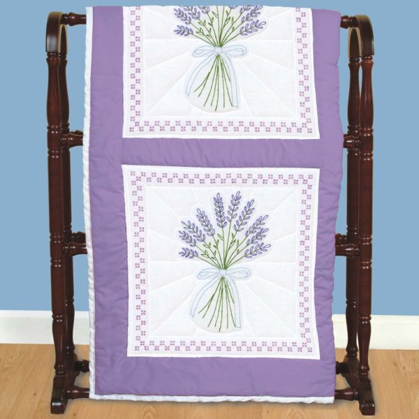 Lavender 18 inch Quilt