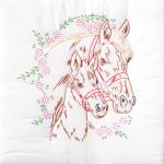 Mare and Colt 18" Quilt Blocks