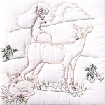 Deer Family 18" Quilt Blocks