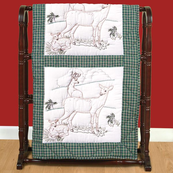 Deer Family 18" Quilt Blocks