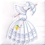 *** Parasol Lady 18" Quilt Blocks