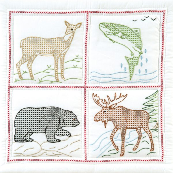 wilderness quilt block