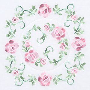 circle of roses quilt block