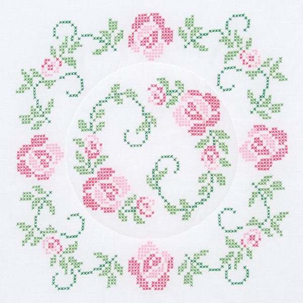 circle of roses quilt block