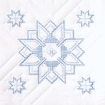 Cross Stitch Stars 18" Quilt Blocks
