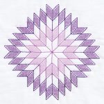 Lone Star 18" White Quilt Blocks