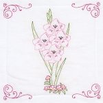 *** Gladiolus 18" Quilt Blocks