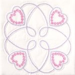 *** Four Hearts 18″ Quilt Blocks