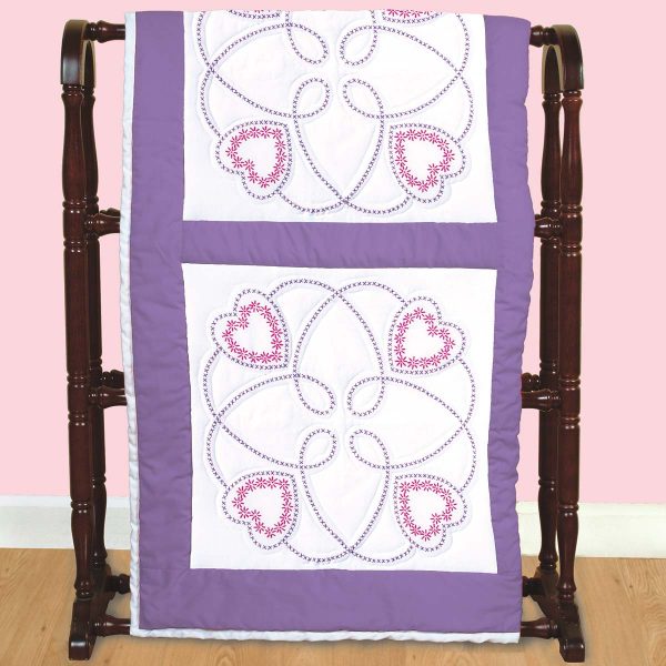 *** Four Hearts 18″ Quilt Blocks - Image 2