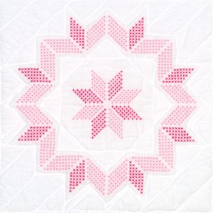 product id 732751 cross stitch star quilt block