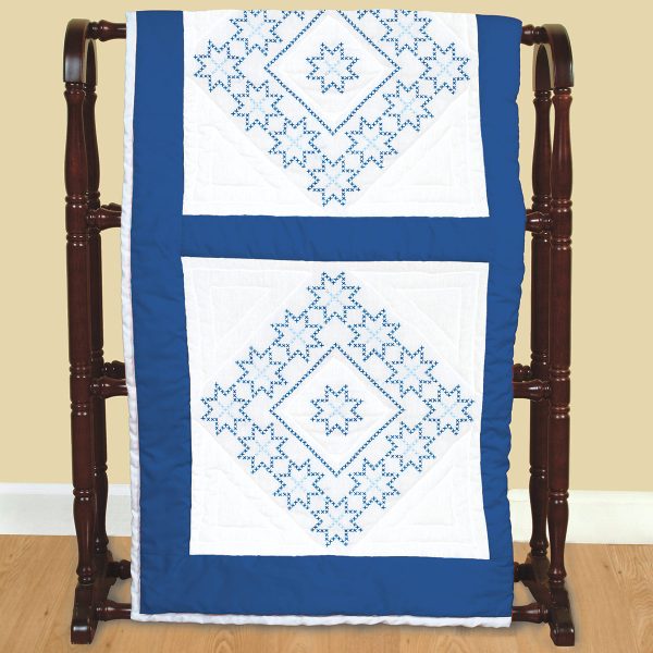 cross stitch Stars Quilt Blocks