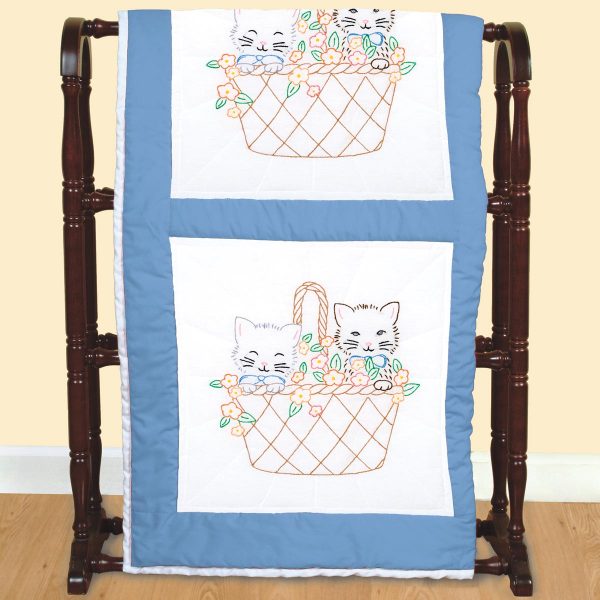 product id 732755 Kittens in a Basket Quilt